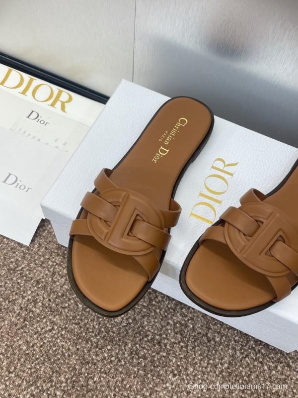 Dior D-Club Jelly Color Hollow Layered Cross Strap Women Sandals - KFY00280