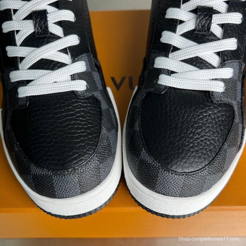 Louis Vuitton 2025 Spring Summer Collection Luxury Replica Sneakers with Italian Calfskin and Signature Logo - YC