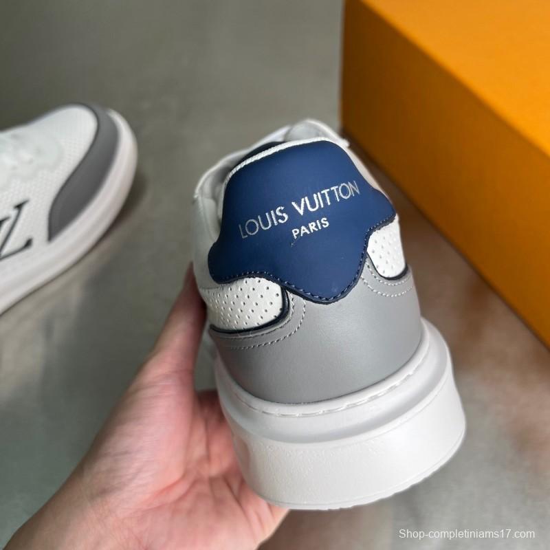 Lv Beverly Hills Low-Top Fashion Sneakers Men's Shoes - YC