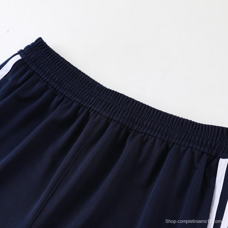 2025 Adidas Royal Blue Full Zipper Jacket+Long Pants