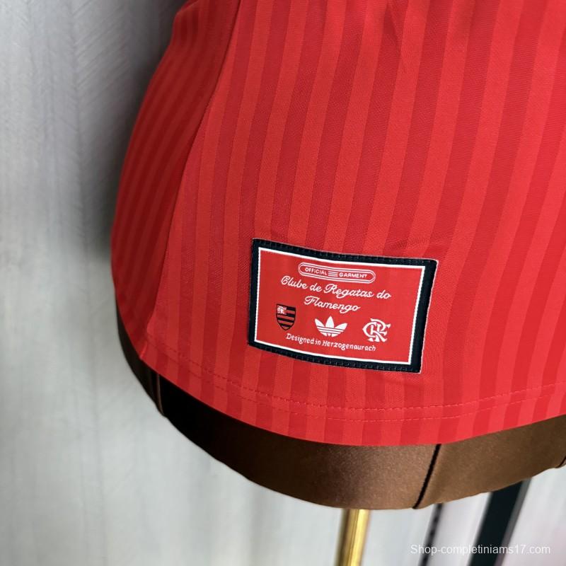 25/26 Women Flamenco Retro Red Jersey
