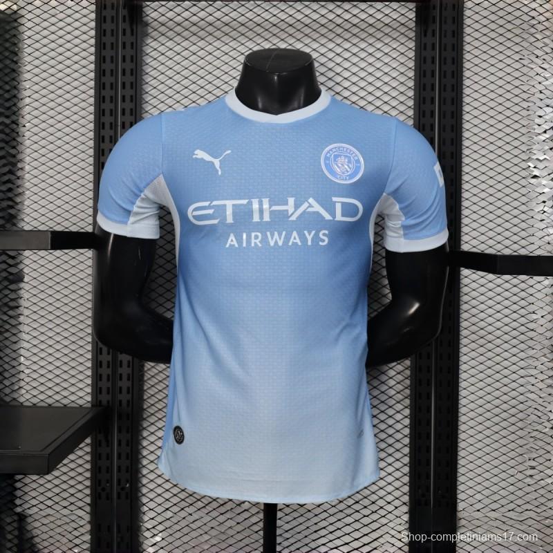 26/27 Player Version Manchester City Home Jersey (Predicted Version)