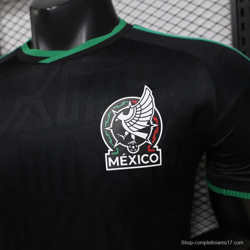 Player Version 2026 Mexico Black Dark Monogram Adidas Originals Special Edition Away Jersey
