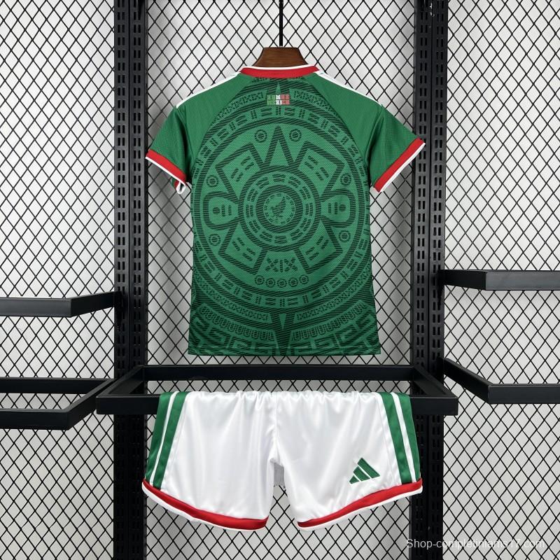 2026 Kids Mexico World Cup Home Kit