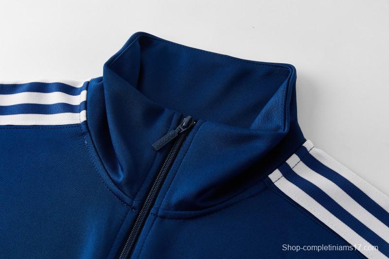 2026  Adidas Royal Blue Full Zipper Jacket + Long Pants