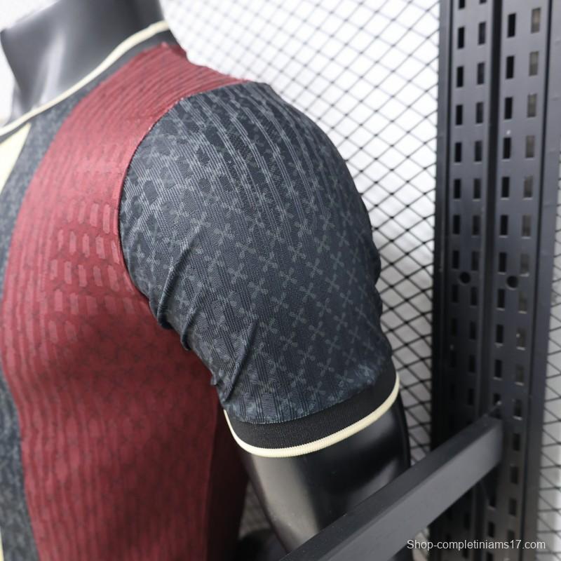 Player Version 26/27  PSG Paris Saint-Germain Black Burgundy Gold Special Edition Jersey