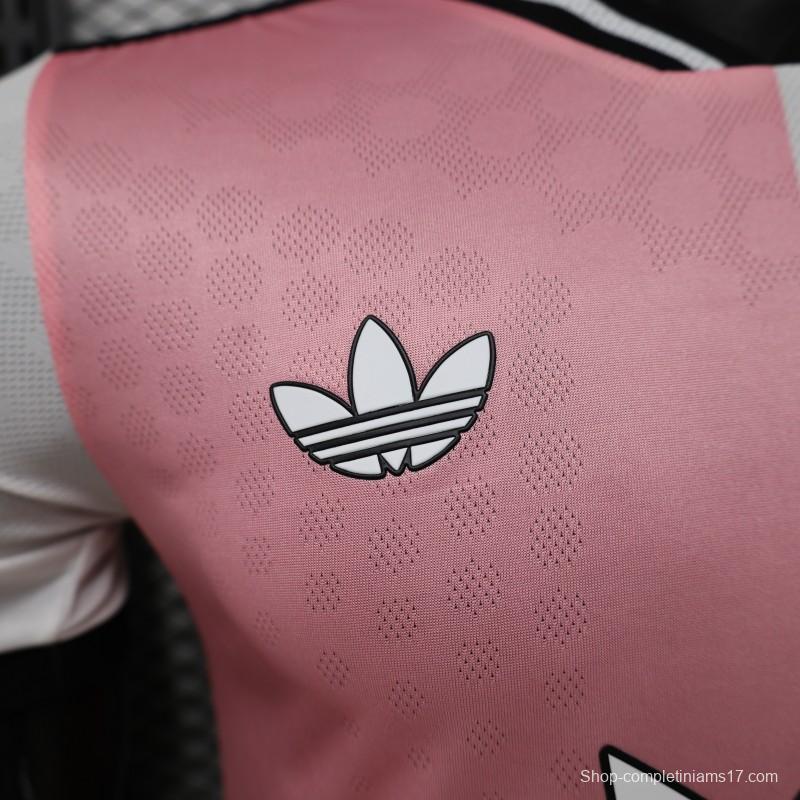 Player Version 26/27 Inter Miami CF  Pink & White with Split Panel Home Jersey