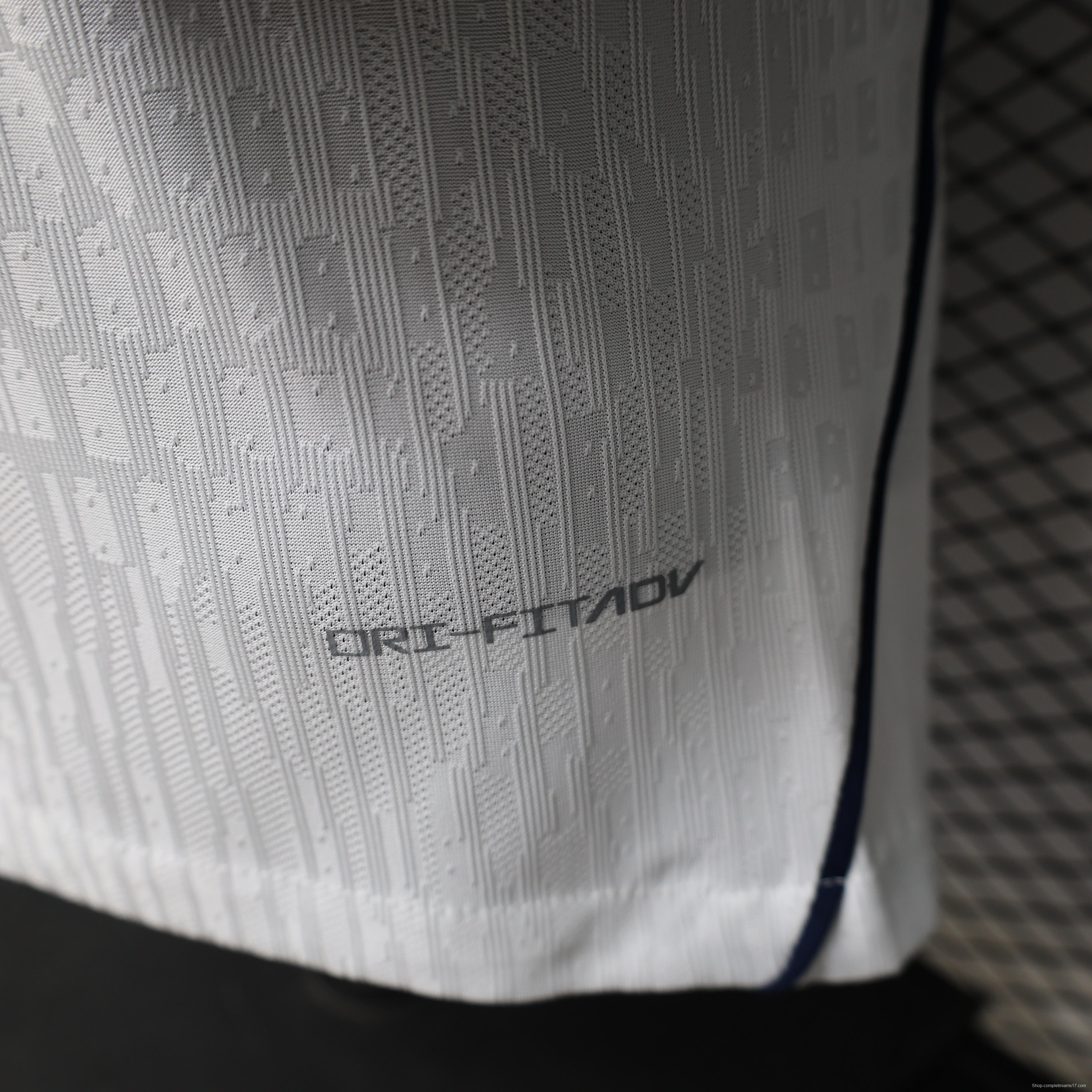 Player Version 26/27 Paris Saint-Germain Away  White & Navy/Red Stripe Special Edition Jersey