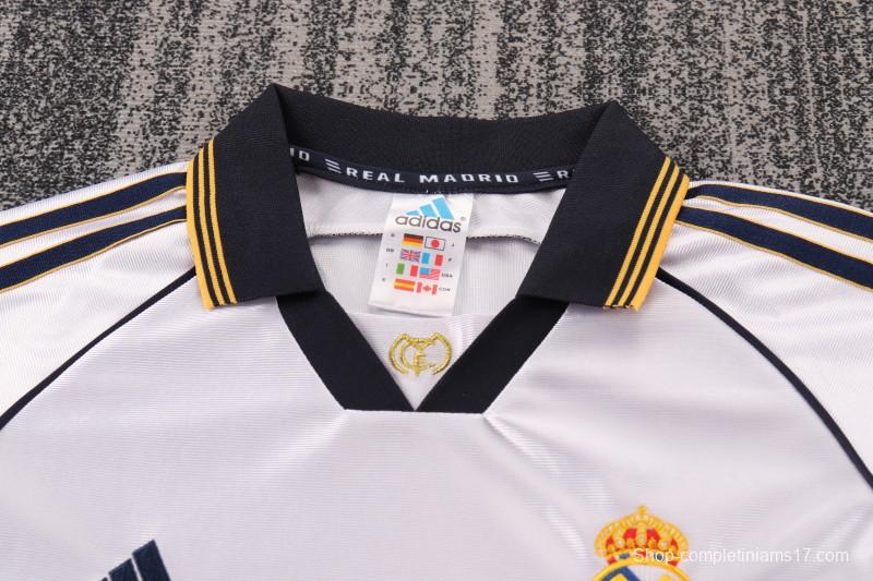 Retro Kids 98/00 Real Madrid Home Jersey