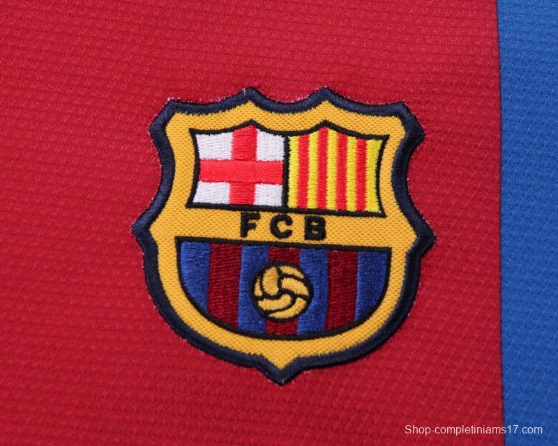 Retro Kids 06/07 FC Barcelona Home Jersey
