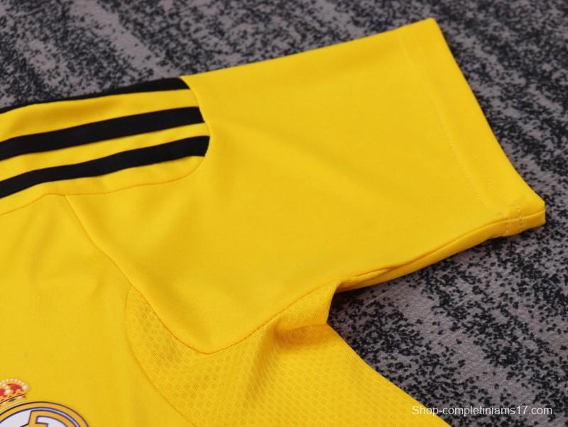 Retro Kids 11/12 Real Madrid Yellow Goalkeeper Jersey