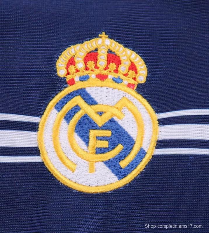 Retro Kids 98/99 Real Madrid Away Navy Jersey