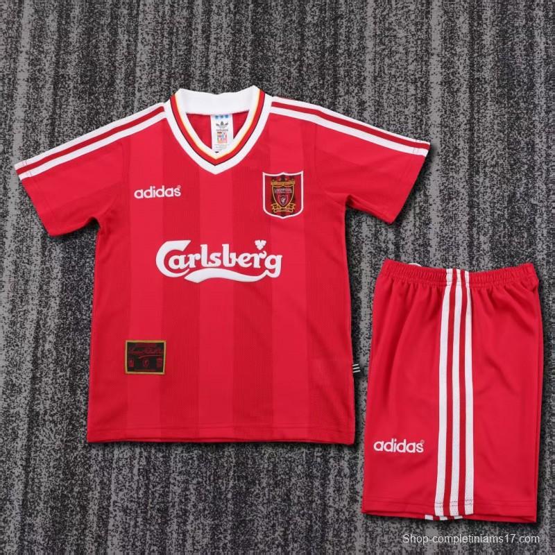 Retro Kids 95/96 Liverpool Home Jersey
