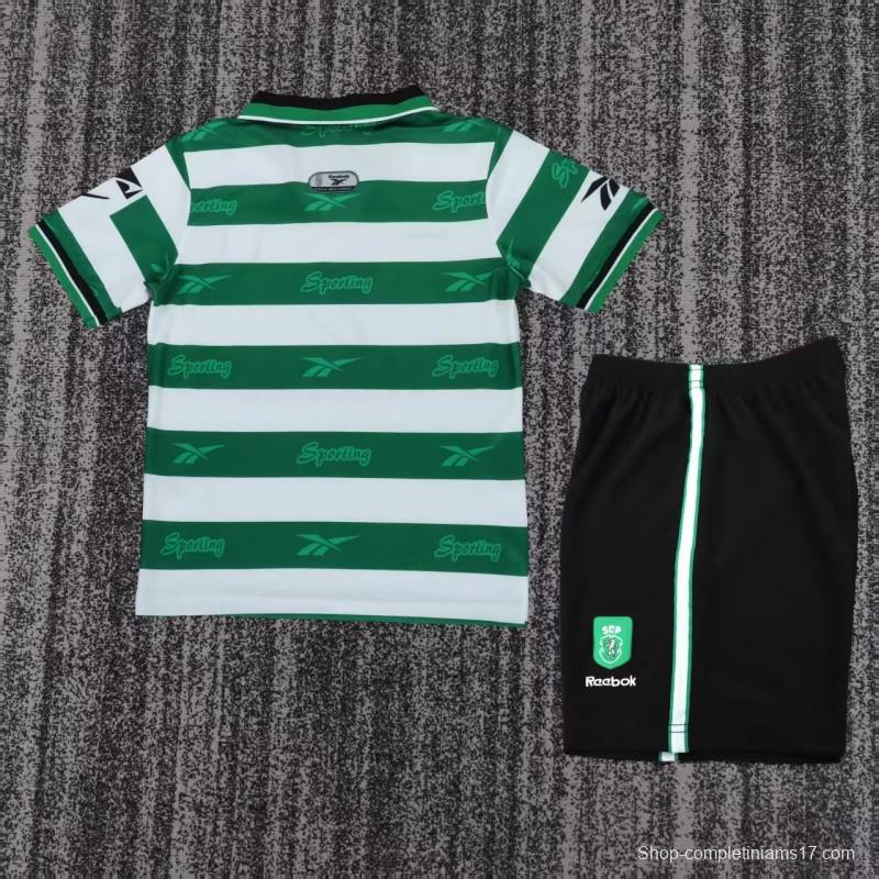 Retro Kids 99/00 Sporting Lisbon Home Jersey
