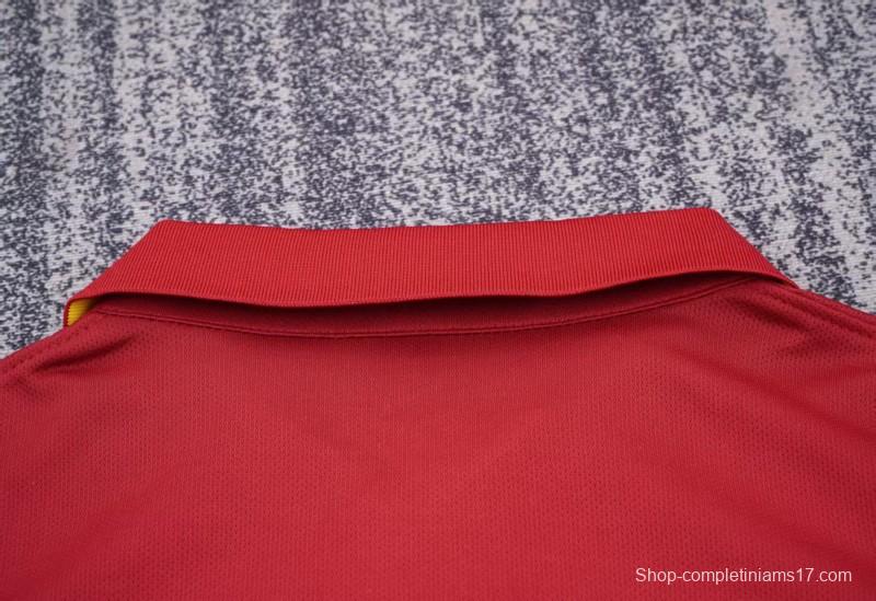 Retro Kids 14/15 AS Roma Maroon Home Jersey