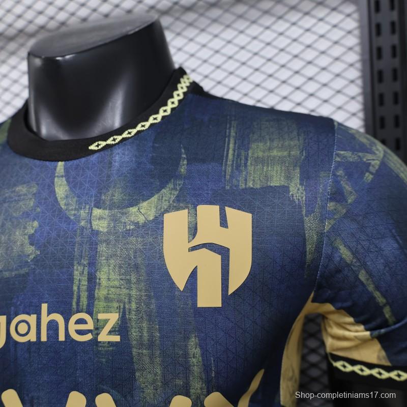Player Version 26/27 Al-Hilal Away Navy Blue Special Edition Jersey