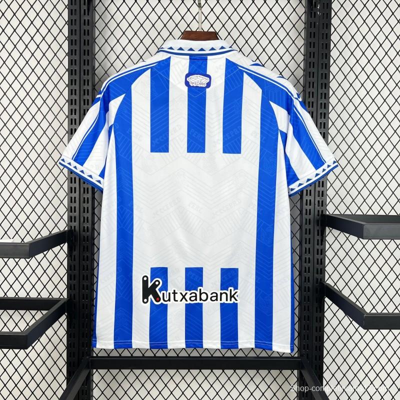 2025/26 Mens Real Sociedad Vintage Jersey