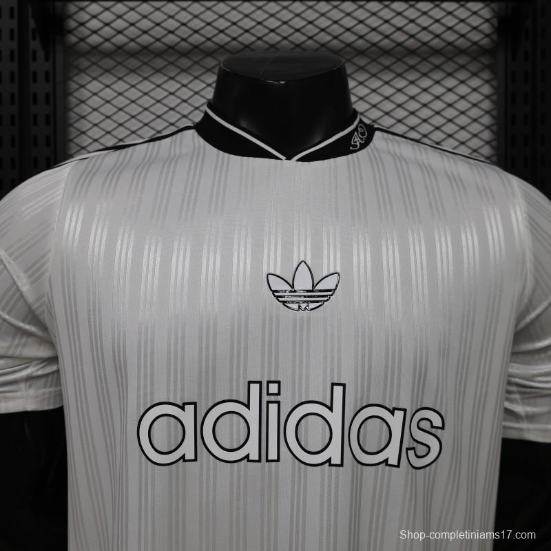 Player Version 2026 Adidas White Jersey