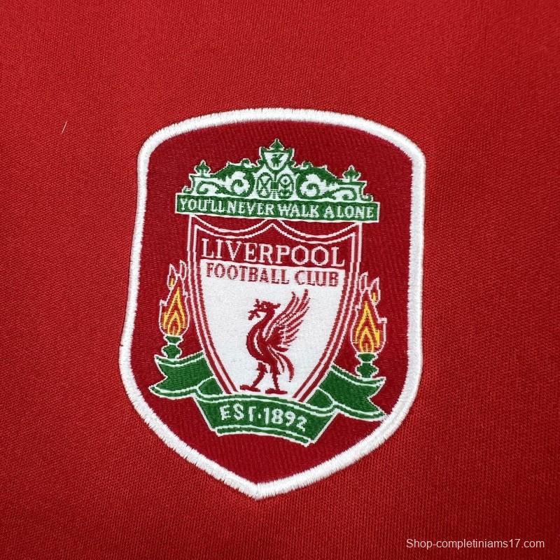 2002/04 Retro Liverpool Home Long Sleeve Jersey