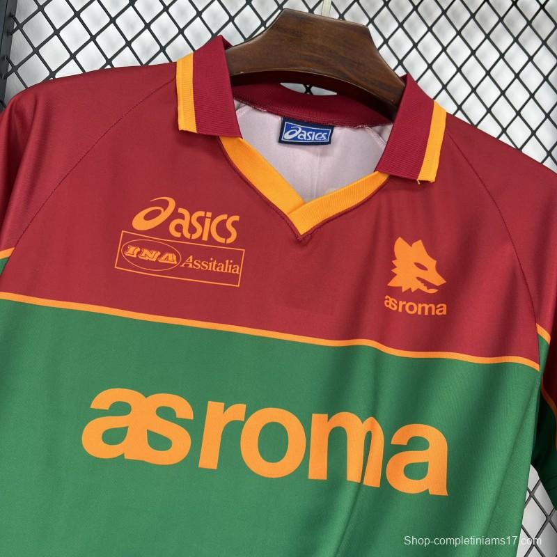1995/96 Retro AS Roma Pre-Match Jersey