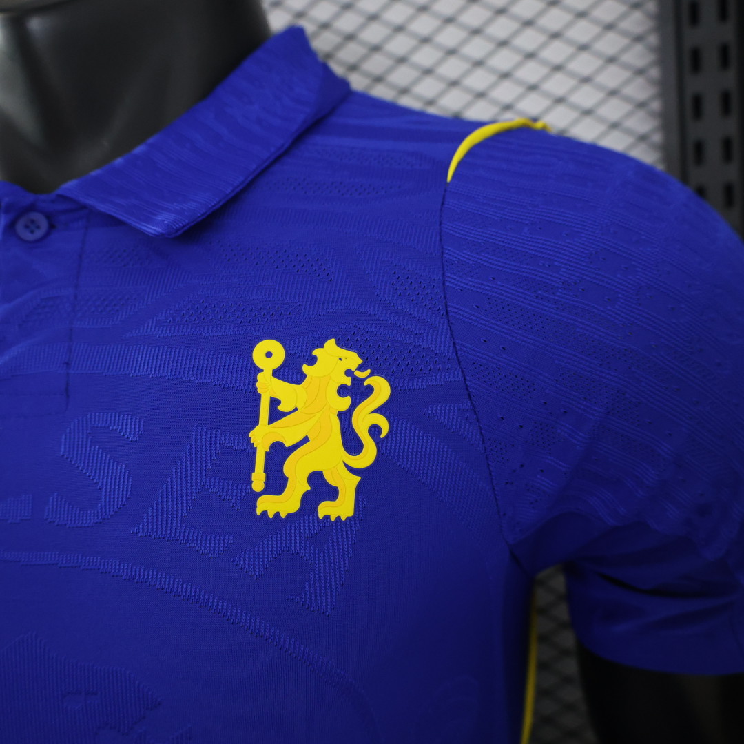 Player Version 26/27 Chelsea FC Royal Blue Polo Collar Home Jersey