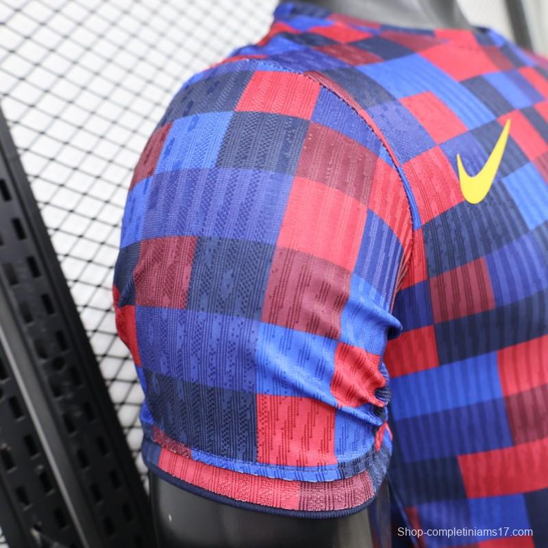 Player Version 26/27 Barcelona Pre-Match Top Jersey