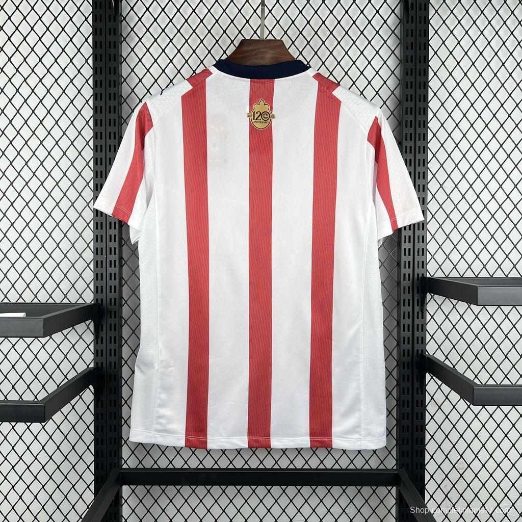 26/27 Chivas Guadalajara De Guadalajara 120 Aniversario Jersey