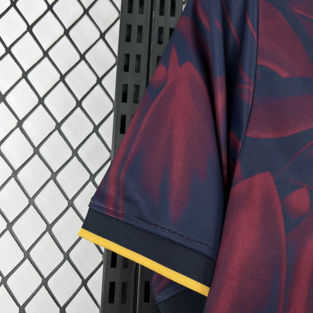 26/27 Barcelona Special Abstract Red & Blue "Barça" Script Jersey