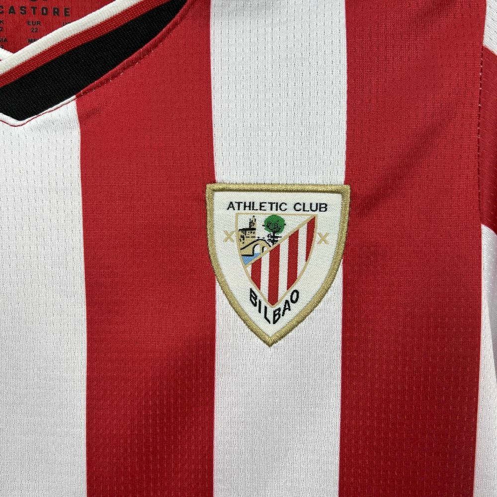 2025/26 Kids Athletic Bilbao Home Kit