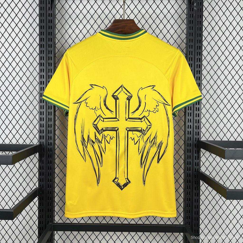 202022 Mens Brazil X CRISTO Special Edition Jersey