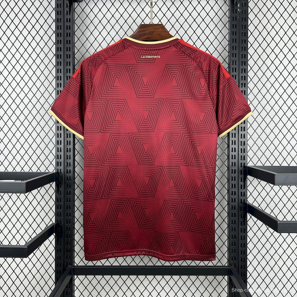 2026 Mens Venezuela World Cup Home Jersey