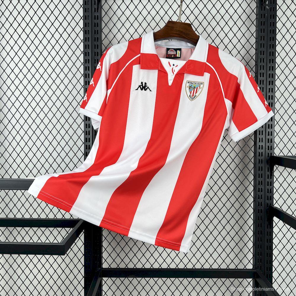 1998/99 Retro Athletic Bilbao Home Jersey