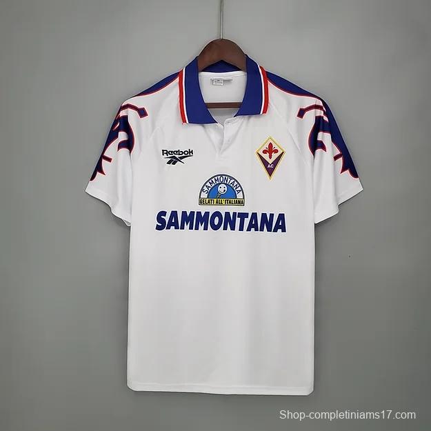 Retro 95/96 Fiorentina Away White Jersey
