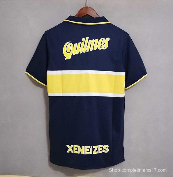 Retro 96/97 Boca Juniors Home Soccer Jersey