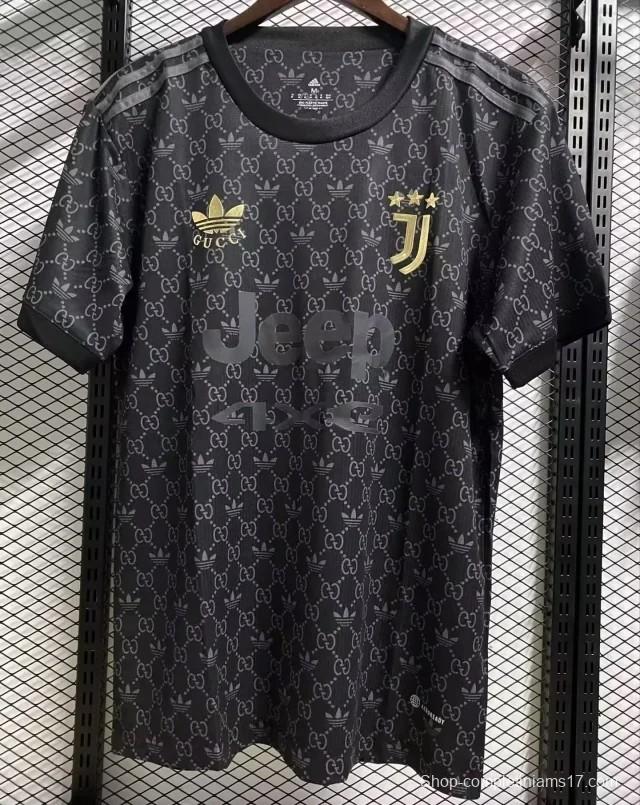 23/24 Juventus x GUCCI Black Jersey