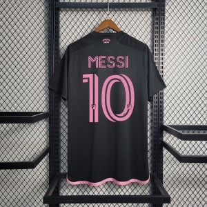 23-24 Inter Miami Away MESSI  Black Jersey