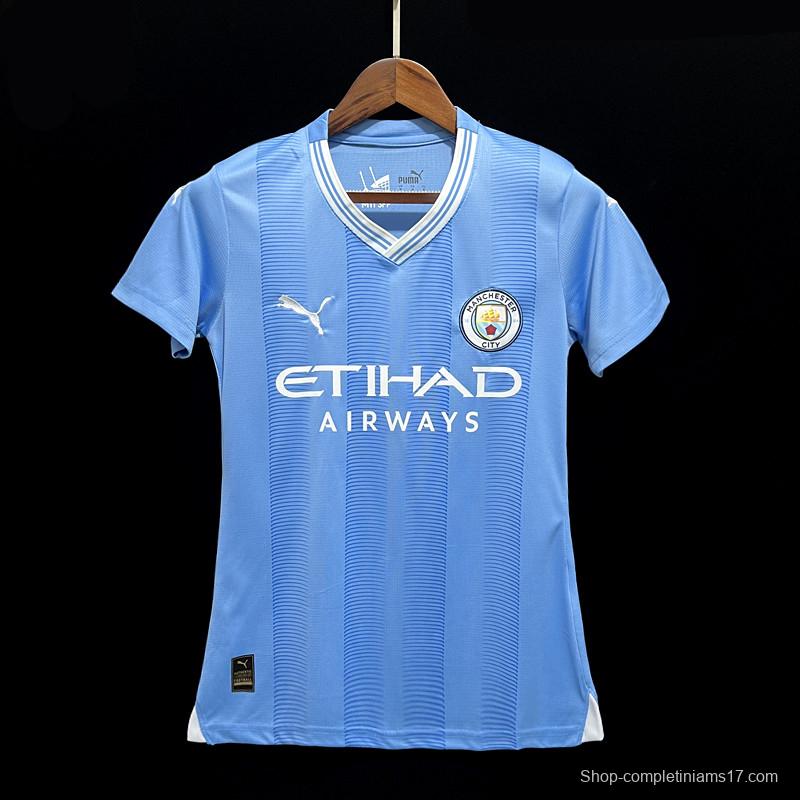 23/24 Women Manchester City Home Jersey