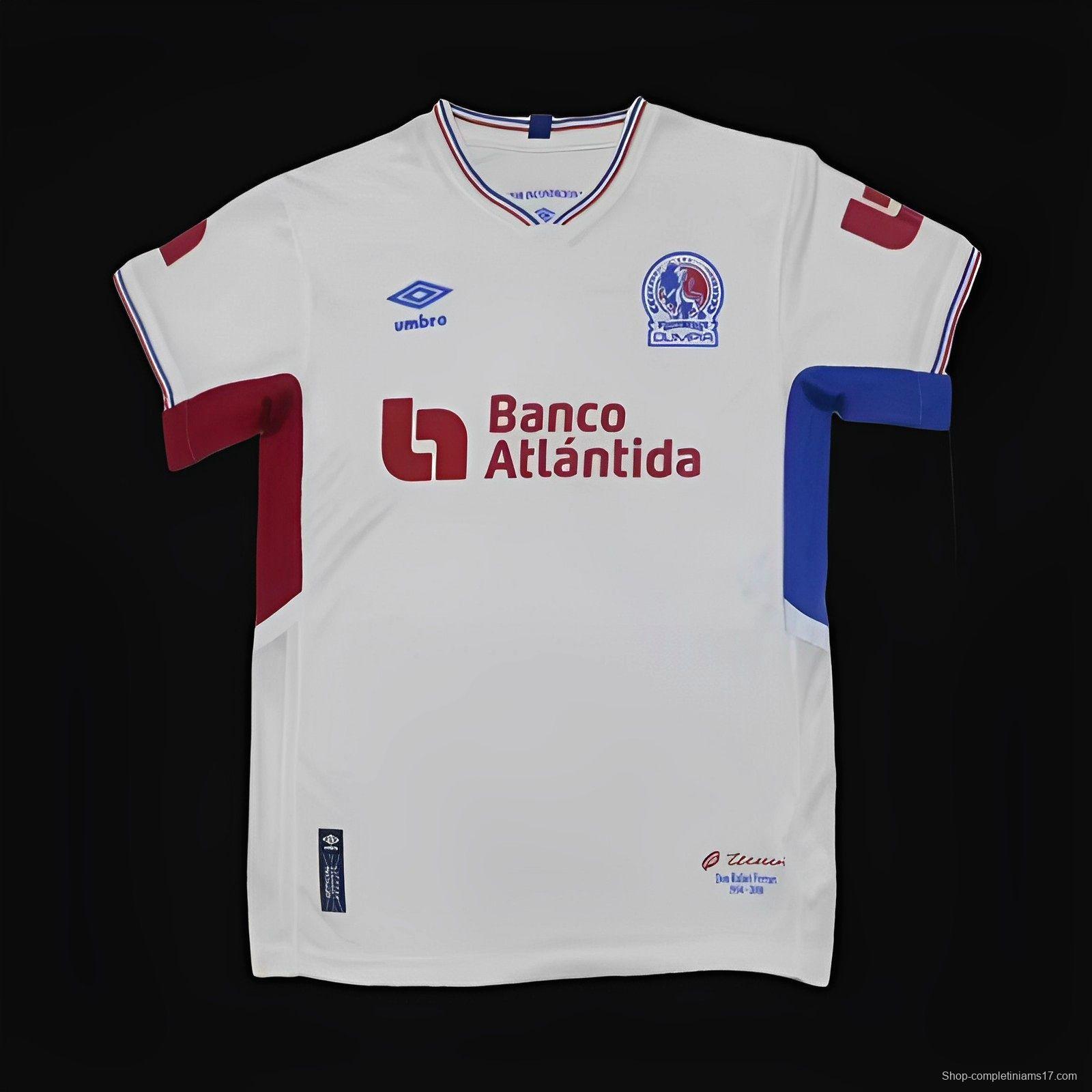 2022 Honduras C.D. Olimpia Home Jersey