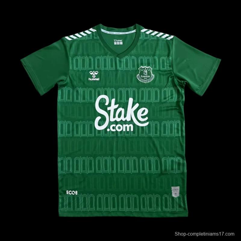 23/24 Everton Home Goalkeeper Green Jersey