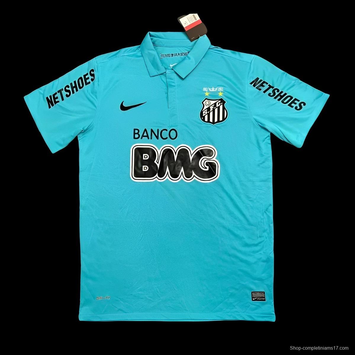 Retro 12/13 Santos Third Blue Soccer Jersey