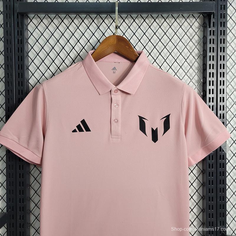 23/24 Inter Miami Casual Pink POLO Shirt