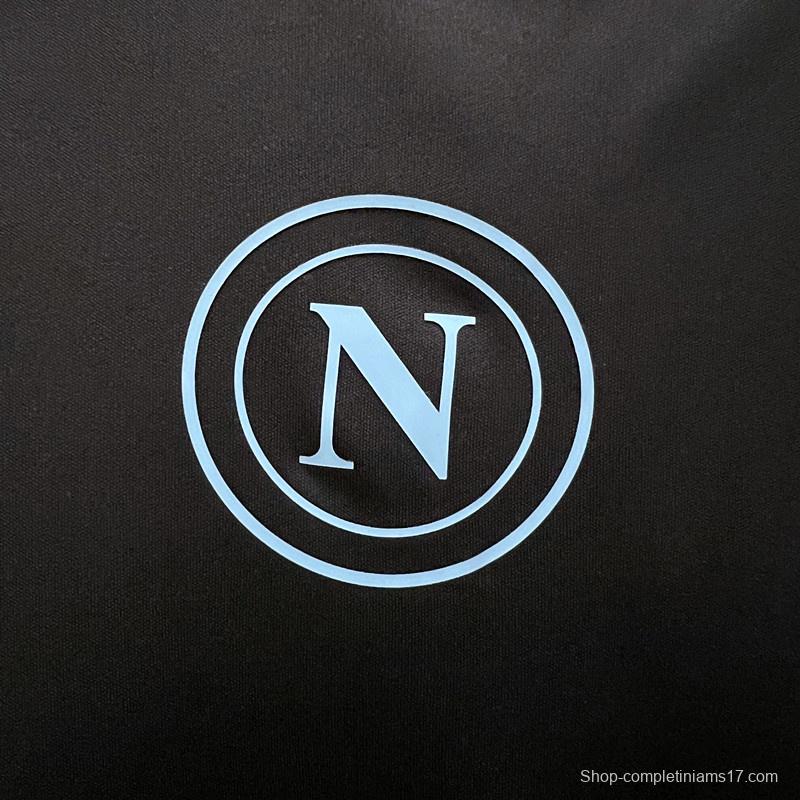 23/24 Napoli Black Training Shirt