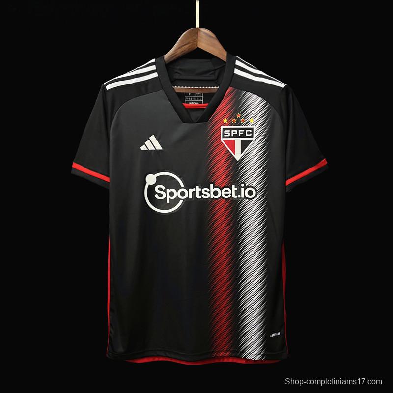 23/24 Sao Paulo Third Black Jersey