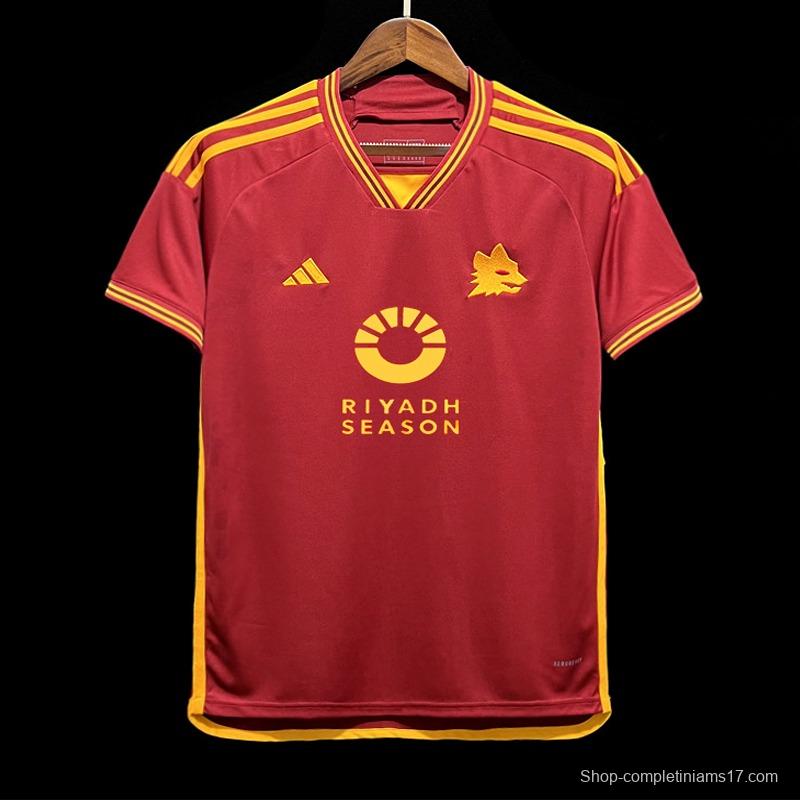 23/24 AS Roma Home Jersey