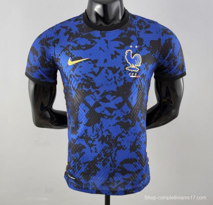 Player Version 2022 France Special Blue Jersey