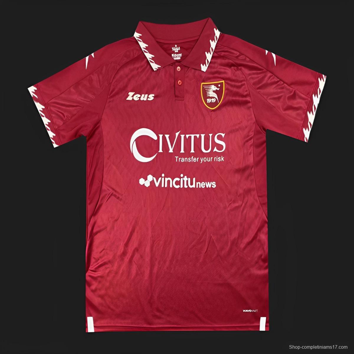 23/24 Salernitana Home Jersey