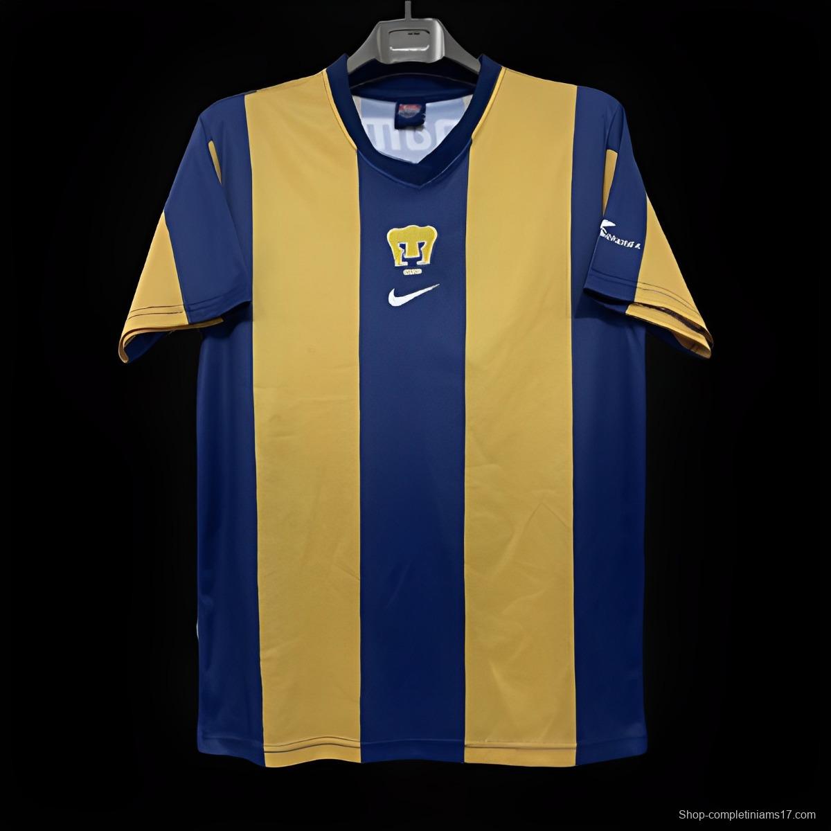 Retro 00/01 Pumas UNAM Home Jersey