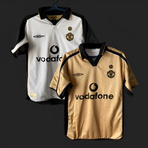 Retro 01/02 Manchester United Third Centenary Reversible Jersey