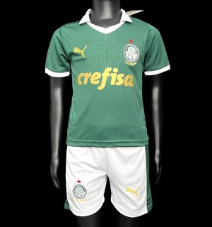 24/25 Kids Palmeiras Home Jersey