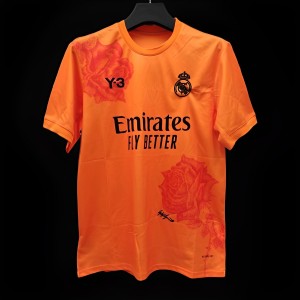 24/25 Real Madrid x Yamamoto Orange Jersey